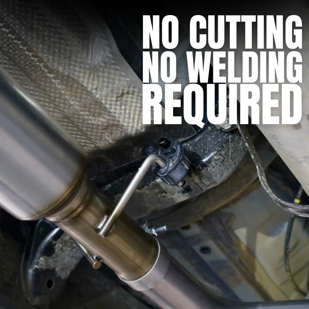 2024-2025 Toyota Tacoma Carven Exhaust Max Clearance Dump Exit Kit